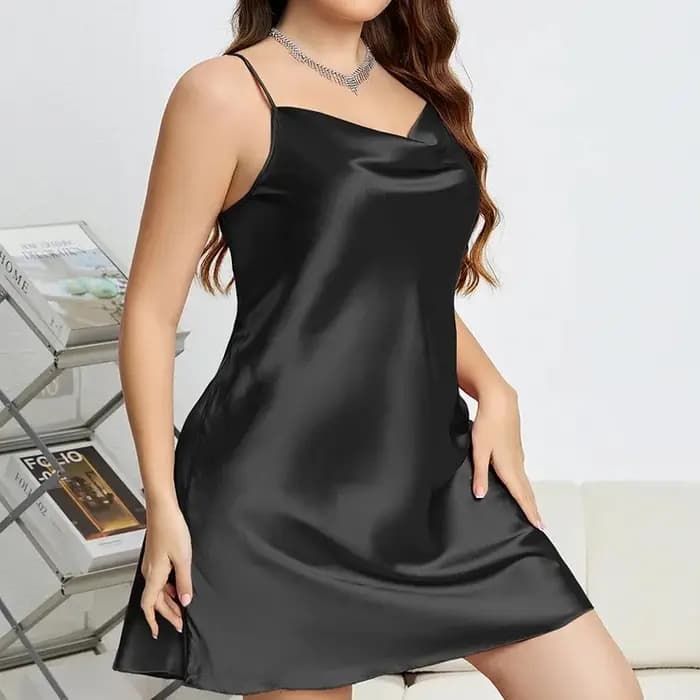 Grande taille 3XL 4XL 5XL Femme Chemise de nuit Sexy jarretelle