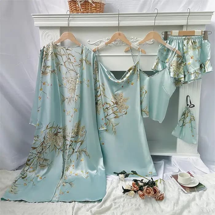Pyjama imprimé floral élégant