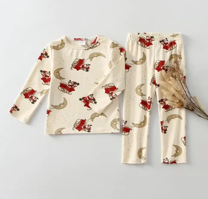 Ensemble de pyjamas à manches longues pour enfants