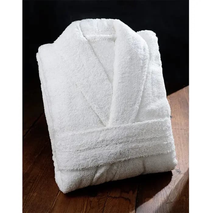 Peignoir éponge d'hôtel pour femme, manches longues, col rabattu, monochromatique, dames, robe en élasthanne, poches, absorbant l'eau, kimono pour femme, hiver