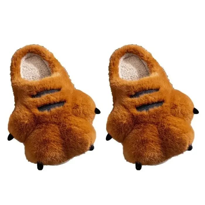 Chaussons de maison en peluche mignons pour femmes