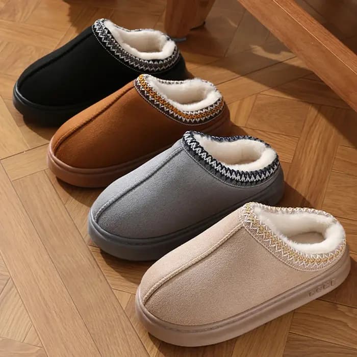 SHAJI Nouvelles pantoufles à plateforme moelleuses tendance