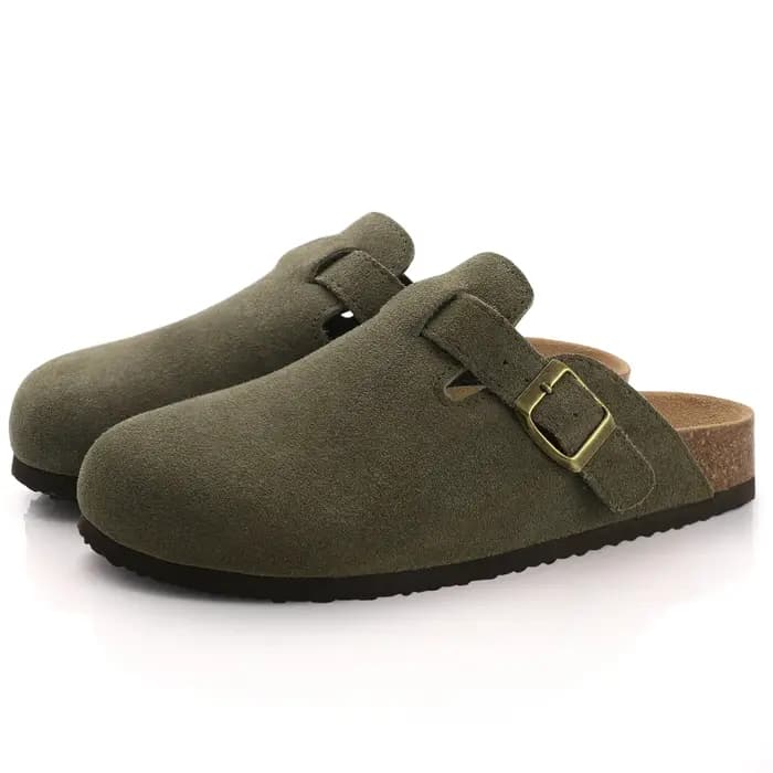 Femmes Bokken pantoufles printemps automne mode chaussures plates antidérapant confortable Anti-élas