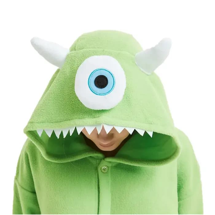Polaire Sullivan Mike Wazowski monstre Kigurumi adultes dessin animé Onesie pyjama Costumes pour Halloween carnaval Cosplay fête