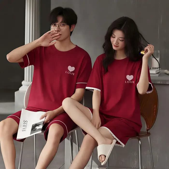 Ensembles de pyjama d'été 2026 pour couple, manches longues, 100 % coton, pour homme, style coréen, ample, vêtements de nuit, pyjama femme, vêtements d'intérieur, pijama mujer