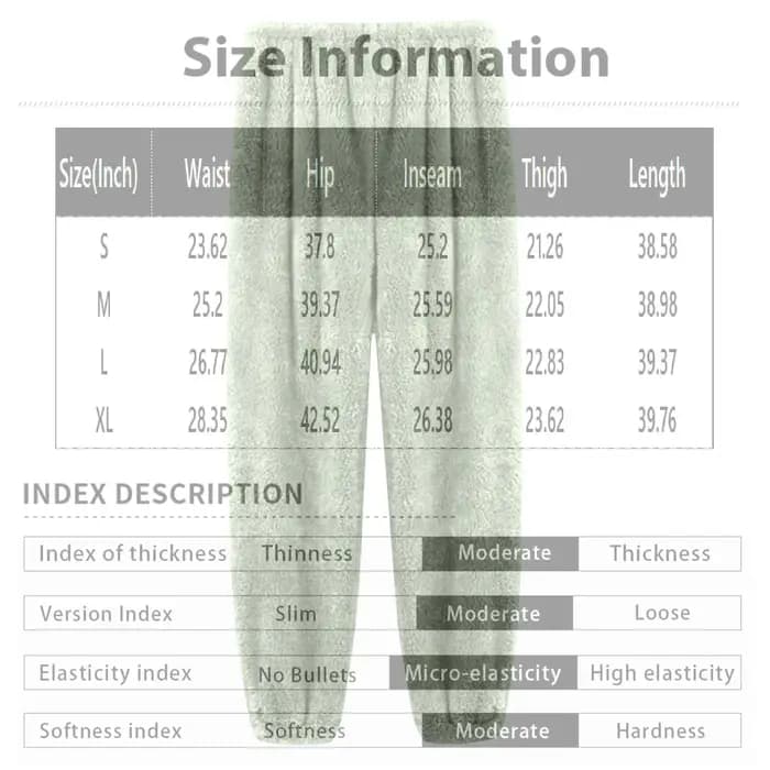 Pyjamas pantalons pour femmes chaud hiver couleur unie vêtements de nuit