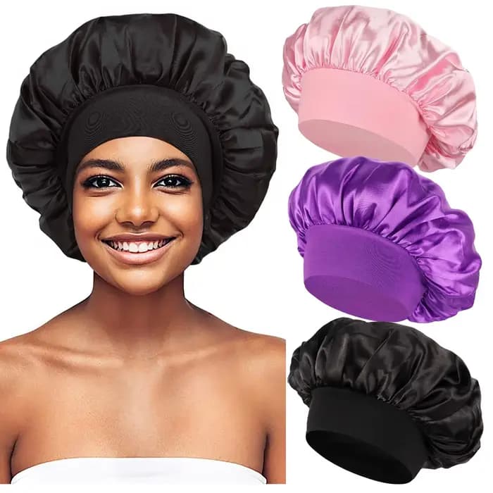 Bonnets en Satin, bonnet de nuit