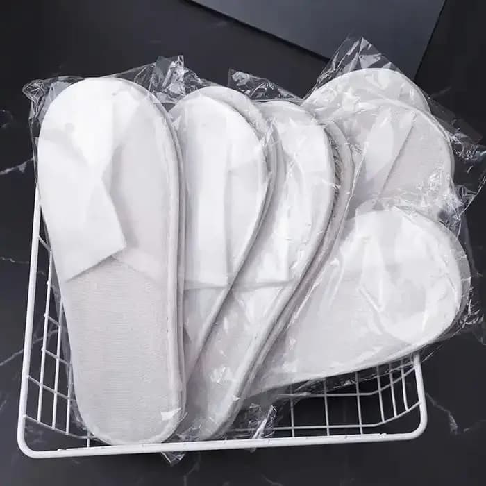 Chaussons jetables antidérapants épaissis pour hôtel