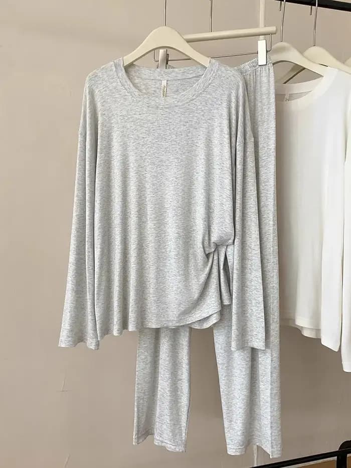 Ensemble pyjama coréen en coton pour femme