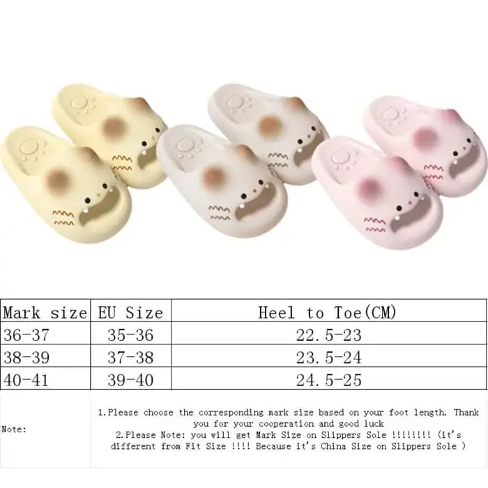 Adorables pantoufles imperméables à motif patte de chat