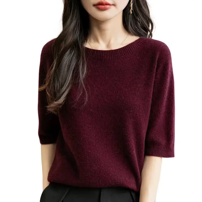 Hauts pour femmes, vêtements 100% laine mérinos