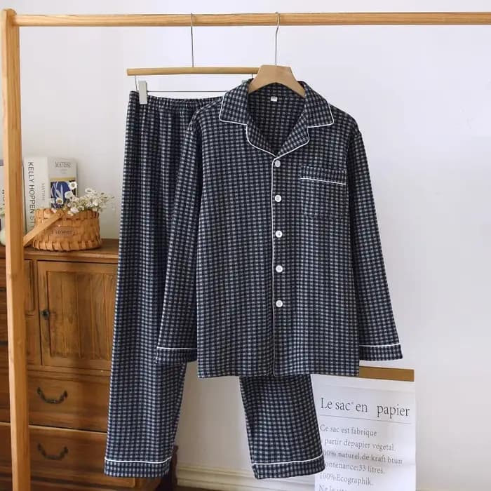 Pyjama de Couple chauffant et maintien au chaud