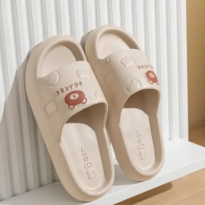 Chaussons pour femmes pour l'été en plein air intérieur à semelles épaisses salle de bain anti-dérapant Cool pantoufles