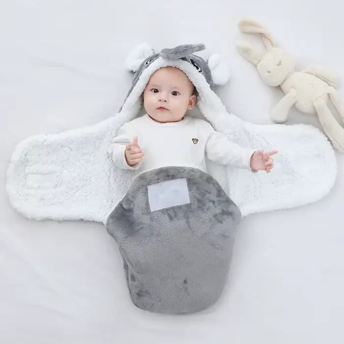 Sacs de couchage doux pour bébé, couvertures chaudes d'automne et d'hiver pour nouveau-né, cocon de