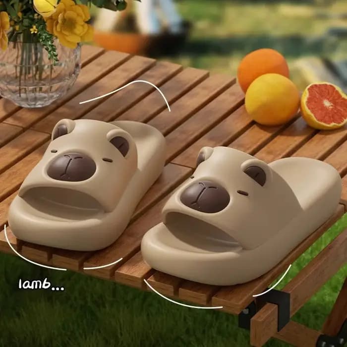 Nouvelles pantoufles antidérapantes à semelle souple pour la maison, pantoufles parent-enfant, adora