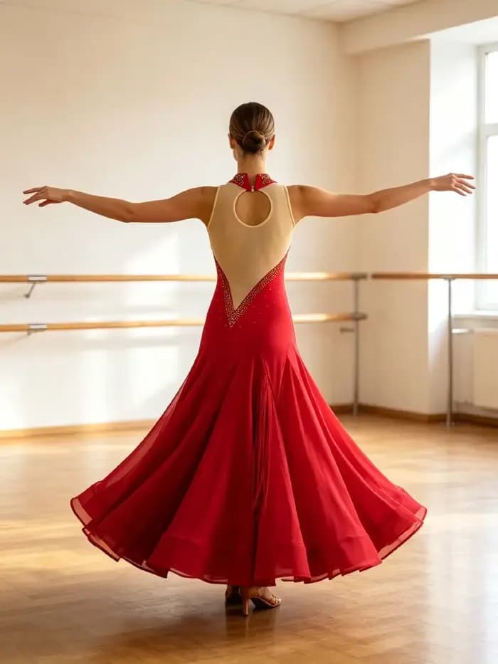 Robes de danse de salon standard pour adultes