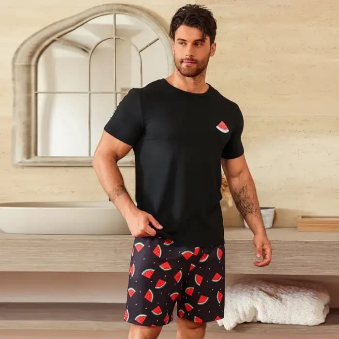 Ensemble de pyjama et de vêtements de détente pour hommes
