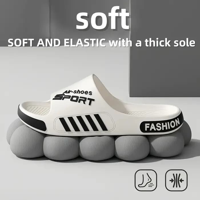 Pantoufles d'extérieur antidérapantes pour femmes, légères, adaptées à la maison et à l'extérieur, chaussures confortables