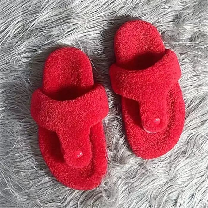 Chaussons et claquettes pour femme en vraie laine de mouton