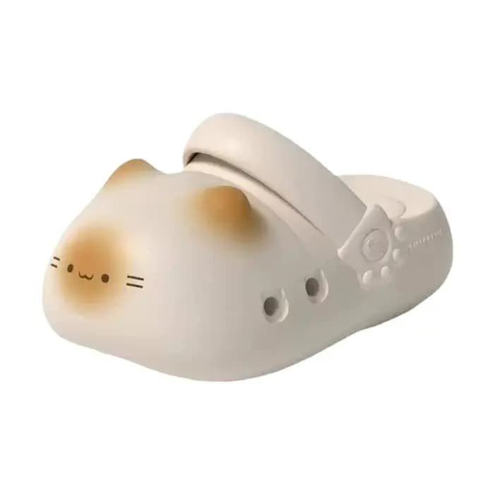 Adorables pantoufles imperméables à motif patte de chat