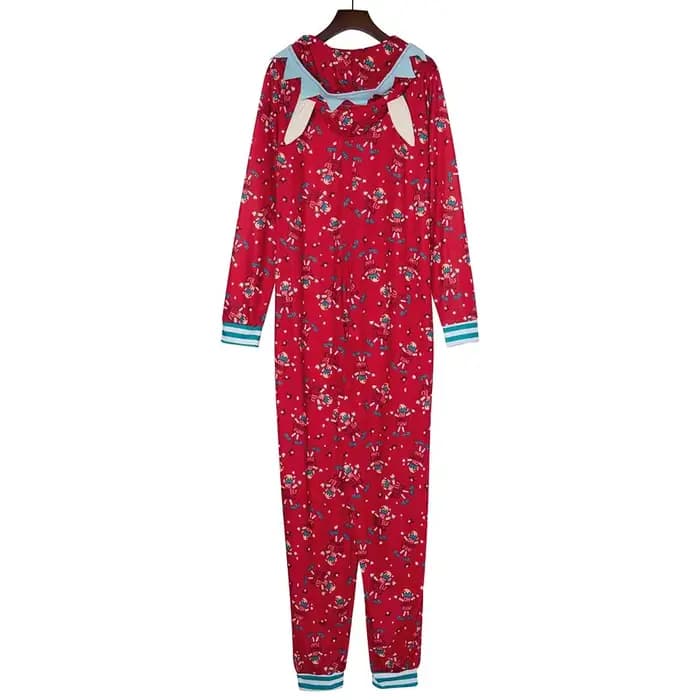 Combinaison pyjama de noël assortie pour la famille
