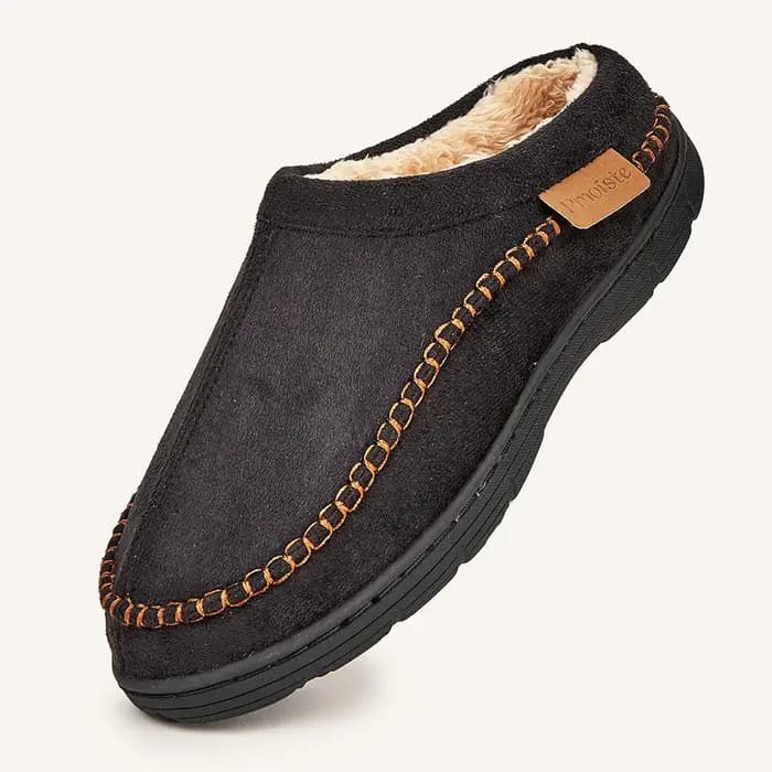 Pmoiste doux Faux daim maison pantoufles hommes confortable chaud coussin concepteur marque ligne sa
