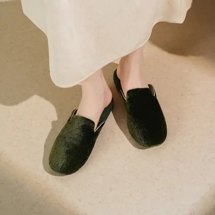 Pantoufles d'intérieur de Style chinois pour femmes
