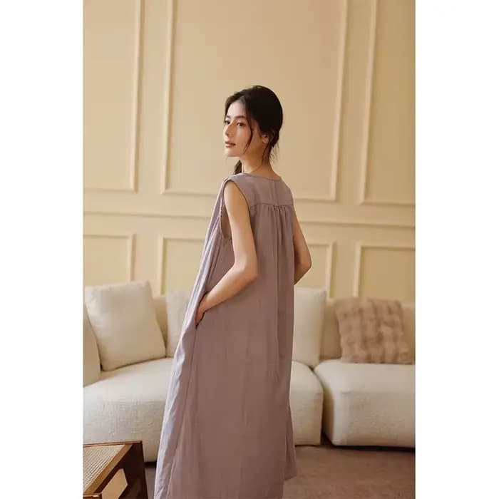 Vêtements de maison d'été en coton Double couche de gaze
