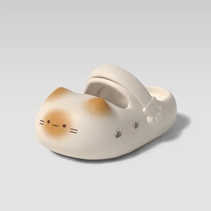 Nouvelles pantoufles antidérapantes patte de chat