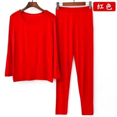 Ensemble de pyjamas pour femmes 2026 Nouveauté Grande Taille Tenue de Nuit en Coton Modal Printemps-Été Vêtements d'Intérieur Féminins 3XL-7XL