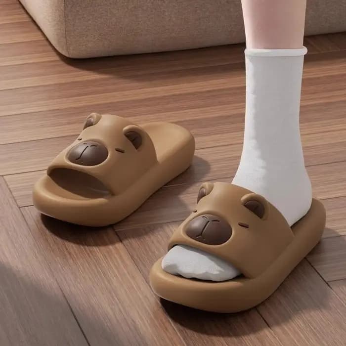 Nouvelles pantoufles antidérapantes à semelle souple pour la maison