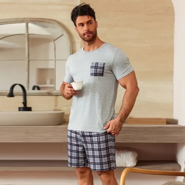 Ensemble de pyjama et de vêtements de détente pour hommes