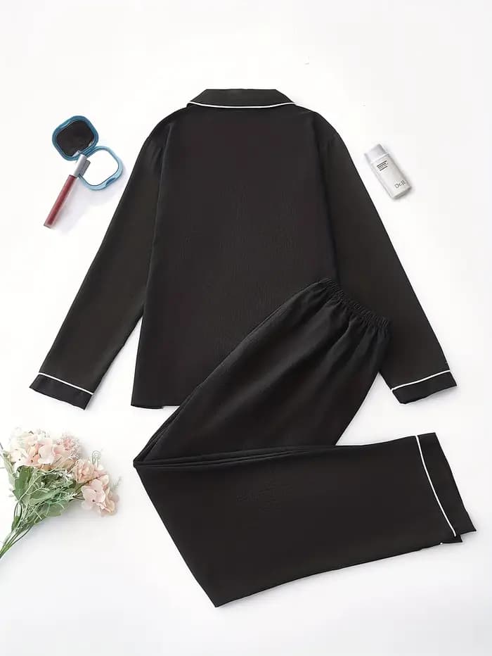 Ensemble de pyjama à manches longues pour femmes