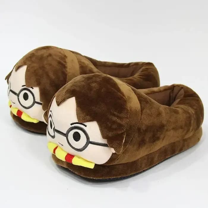 Harries Potters – pantoufles d'hiver en peluche