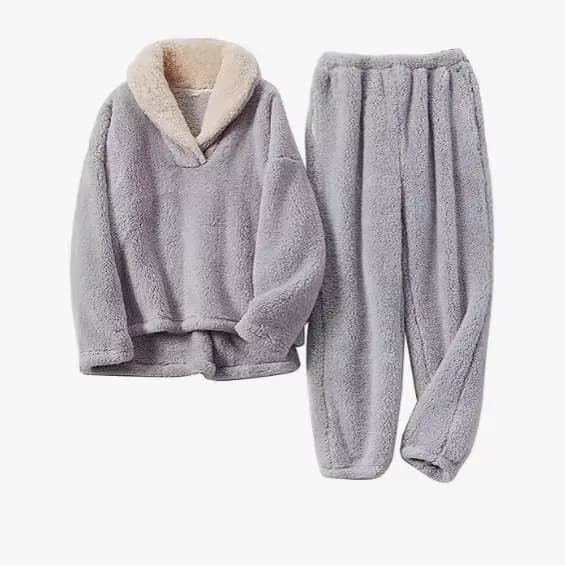 Ensemble pyjama moelleux pour femmes