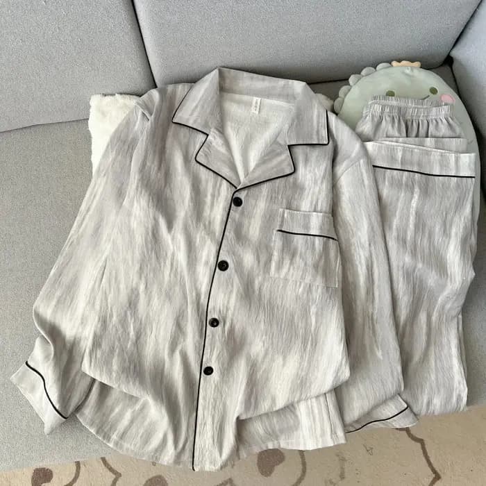 Pyjama pour homme pour le printemps et l'automne