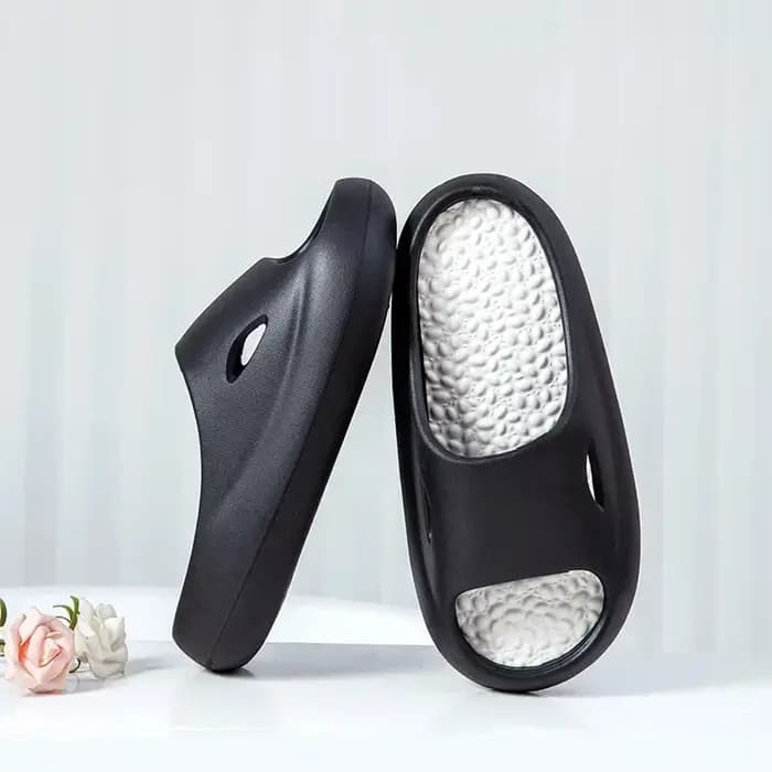 Pantoufles de Énergie pour Couple, Chaussures Antidérapantes à Semelle Optique de 5cm, Souples, à la