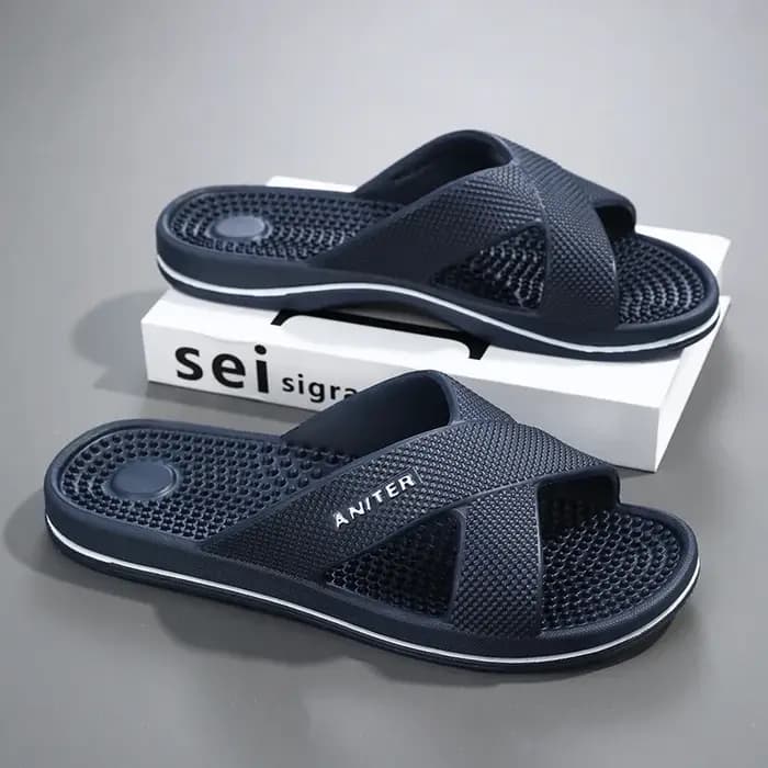 Taille 48 pantoufles de Massage hommes été intérieur maison salle de bain