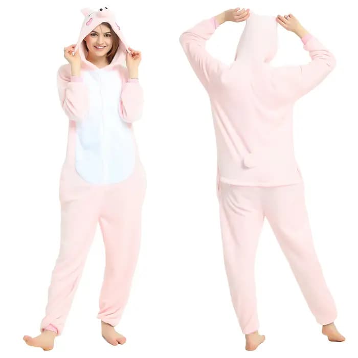 Kigurumi licorne une pièce pyjamas femmes hiver ensemble flanelle dessin animé Cosplay vêtements de nuit Costume combinaison animaux Onesies hommes