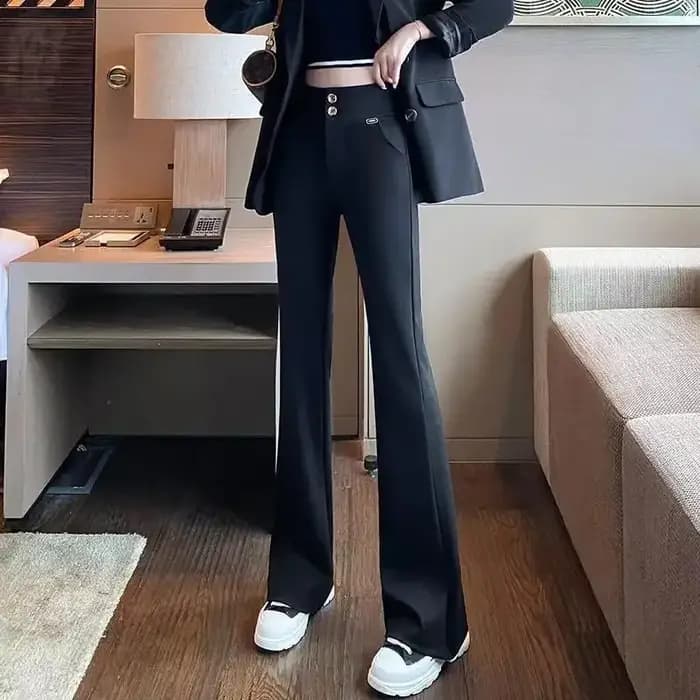 Pantalon évasé pour femmes
