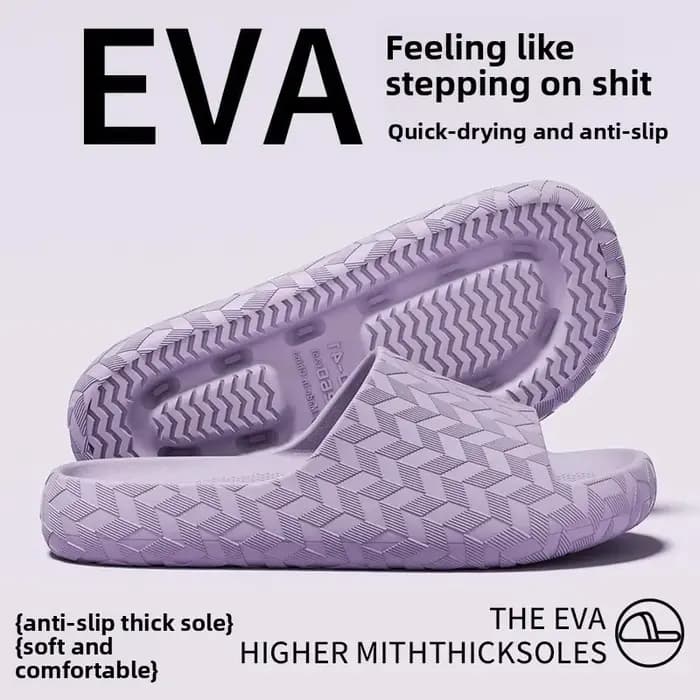 Chaussons antidérapants pour salle de bain, sandales à semelle épaisse et souple, chaussures d'intérieur pour hommes et femmes qui n'ont pas de mauvaise odeur.