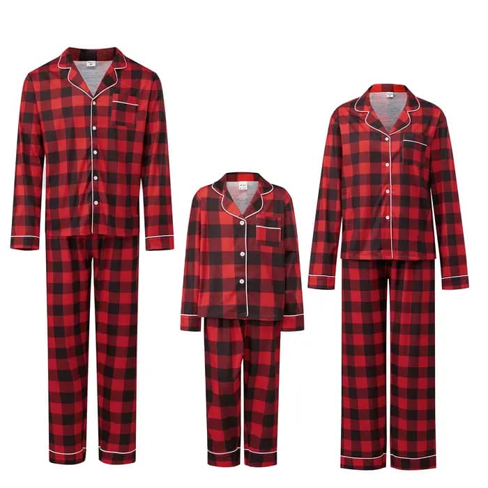 Pyjama de famille de noël