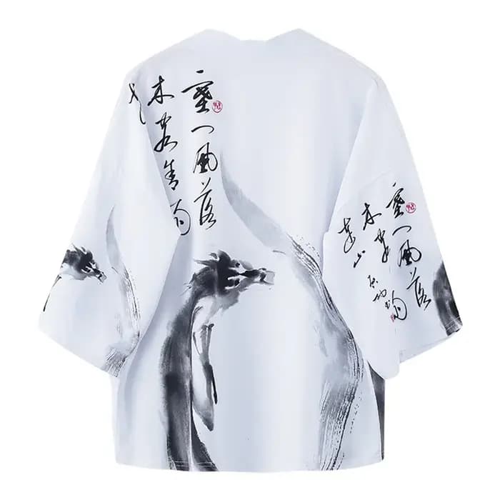 Kimono de Style traditionnel japonais Vintage pour hommes et femmes