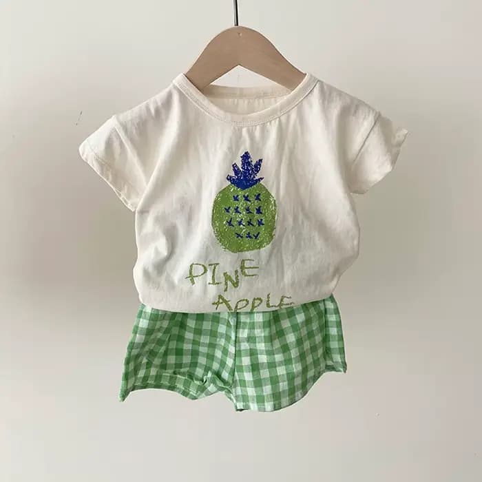 Ensemble pyjama en coton pour bébé