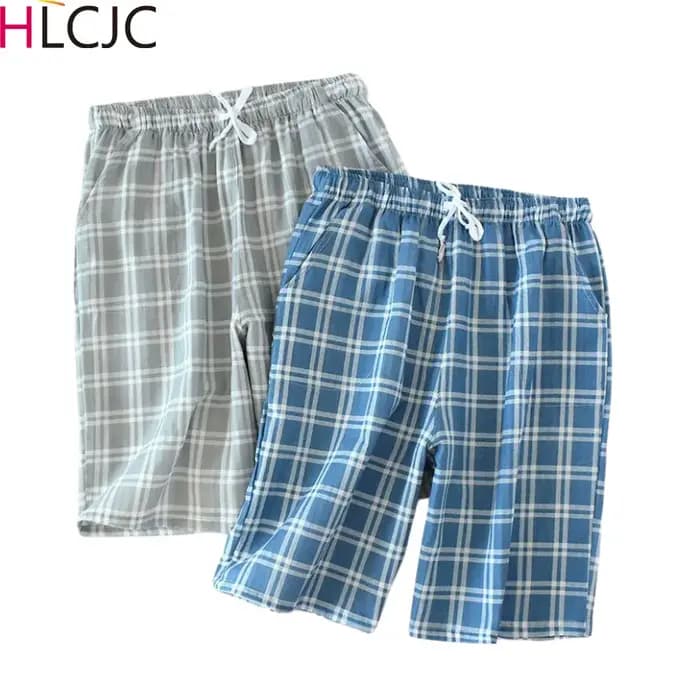 Short de pyjama en coton bon marché pour hommes