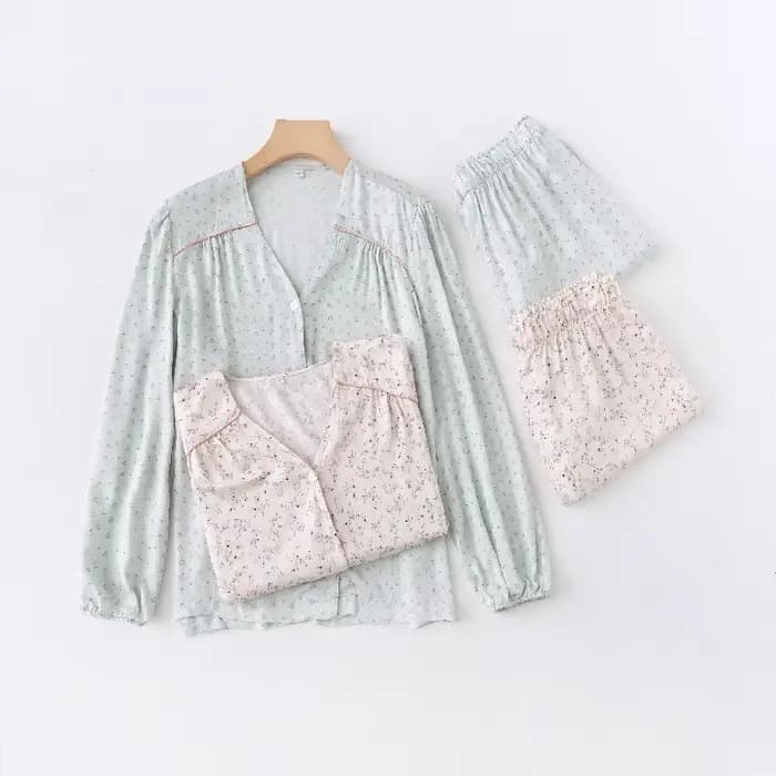 Pyjama Style palais rétro français pour femmes