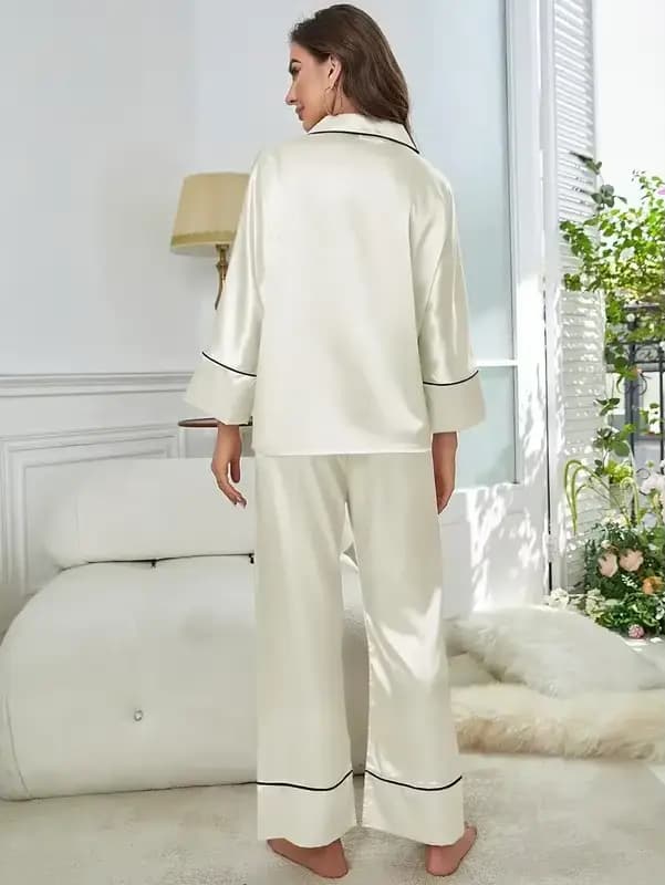 Ensemble pyjama femme vêtements de nuit costume