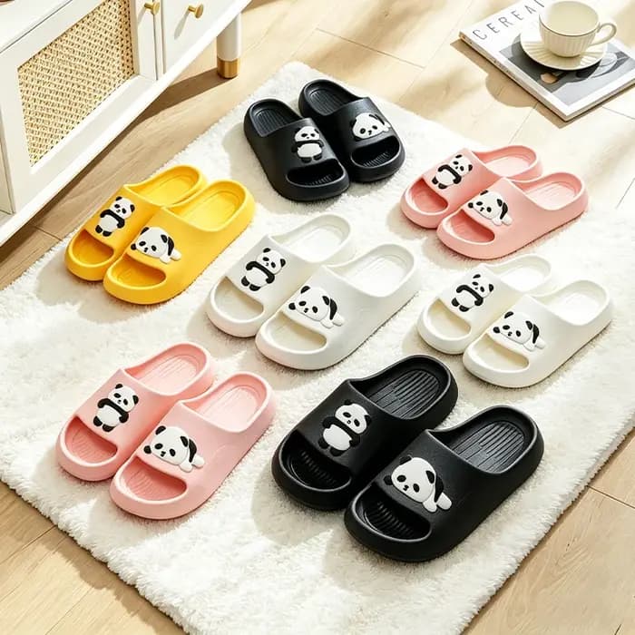 Fashion Panda – pantoufles d'intérieur pour femmes et hommes