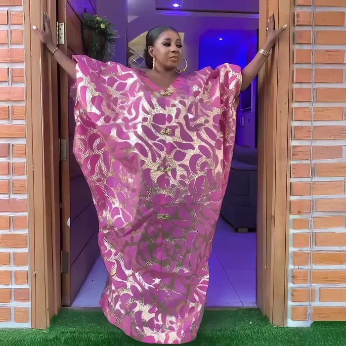 Robes de Turquie de Luxe en Tissu Jacquard pour Femme