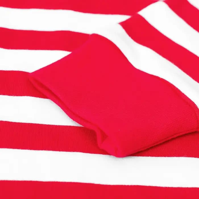 Pyjama à Rayures Rouges et Blanches pour Enfant Garçon et Fille